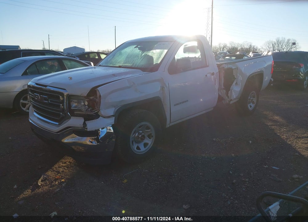 2018 GMC SIERRA 1500 VIN: 1GTN1LEC4JZ904535
