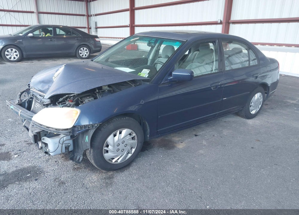 2003 HONDA CIVIC EX VIN: 2HGES26743H603986