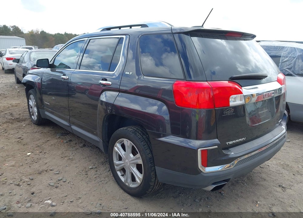 2016 GMC TERRAIN SLT VIN: 2GKFLUE38G6160676