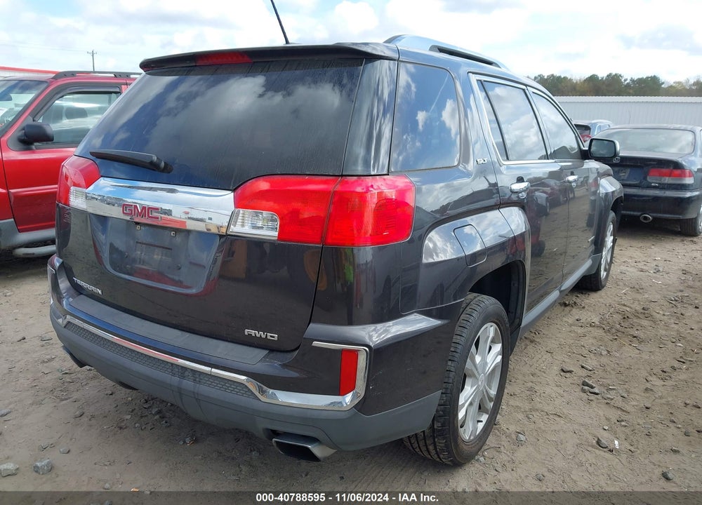 2016 GMC TERRAIN SLT VIN: 2GKFLUE38G6160676