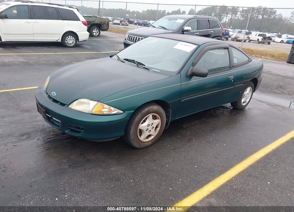 2002 CHEVROLET CAVALIER VIN: 1G1JC124127135198