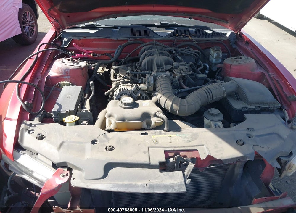 2010 FORD MUSTANG V6/V6 PREMIUM VIN: 1ZVBP8AN1A5114877