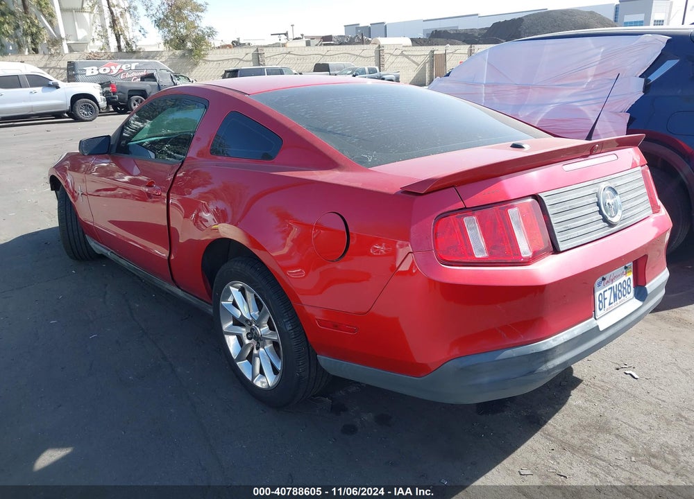 2010 FORD MUSTANG V6/V6 PREMIUM VIN: 1ZVBP8AN1A5114877