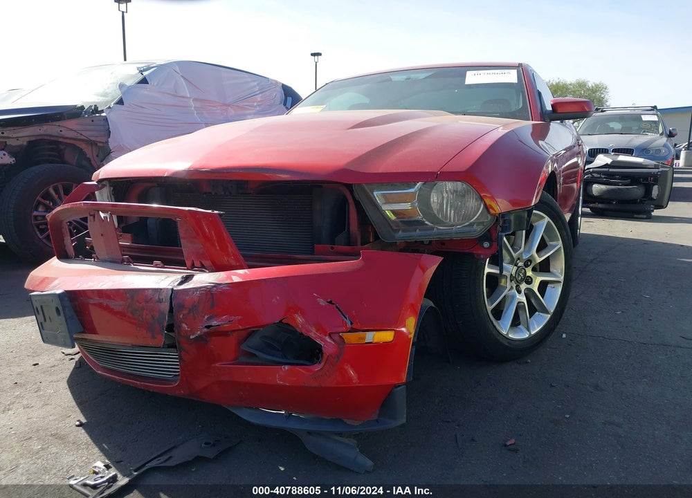 2010 FORD MUSTANG V6/V6 PREMIUM VIN: 1ZVBP8AN1A5114877