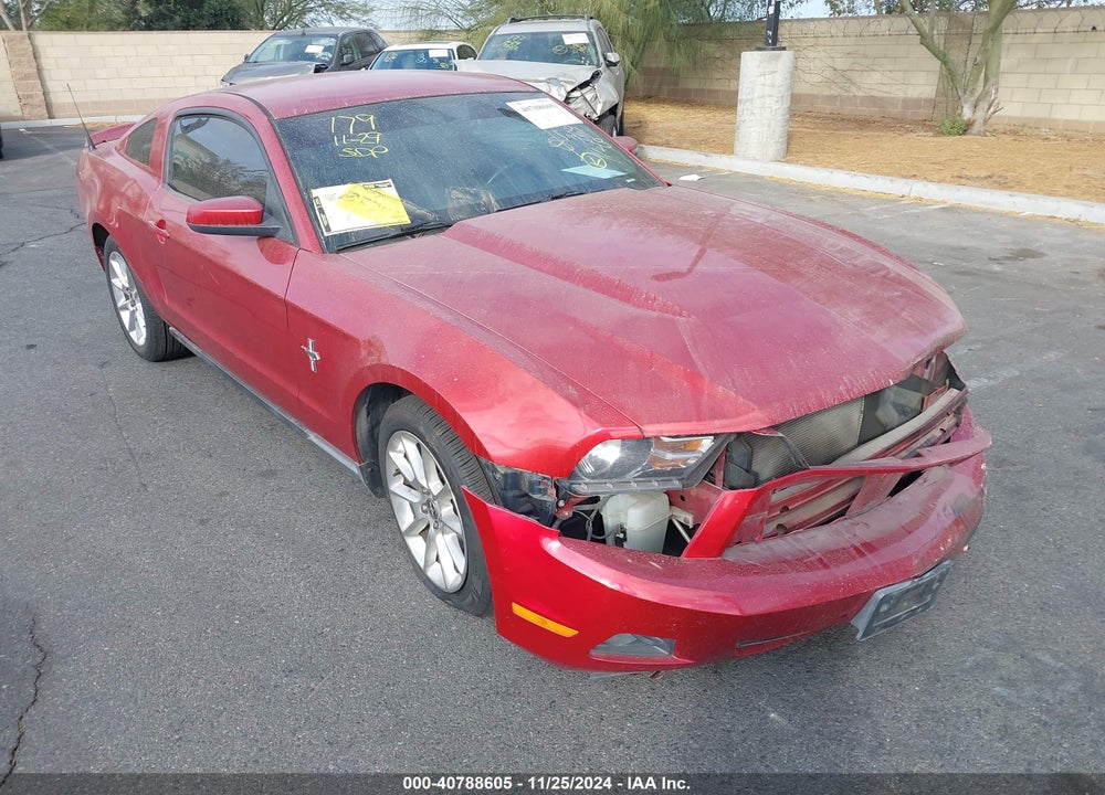 2010 FORD MUSTANG V6/V6 PREMIUM VIN: 1ZVBP8AN1A5114877