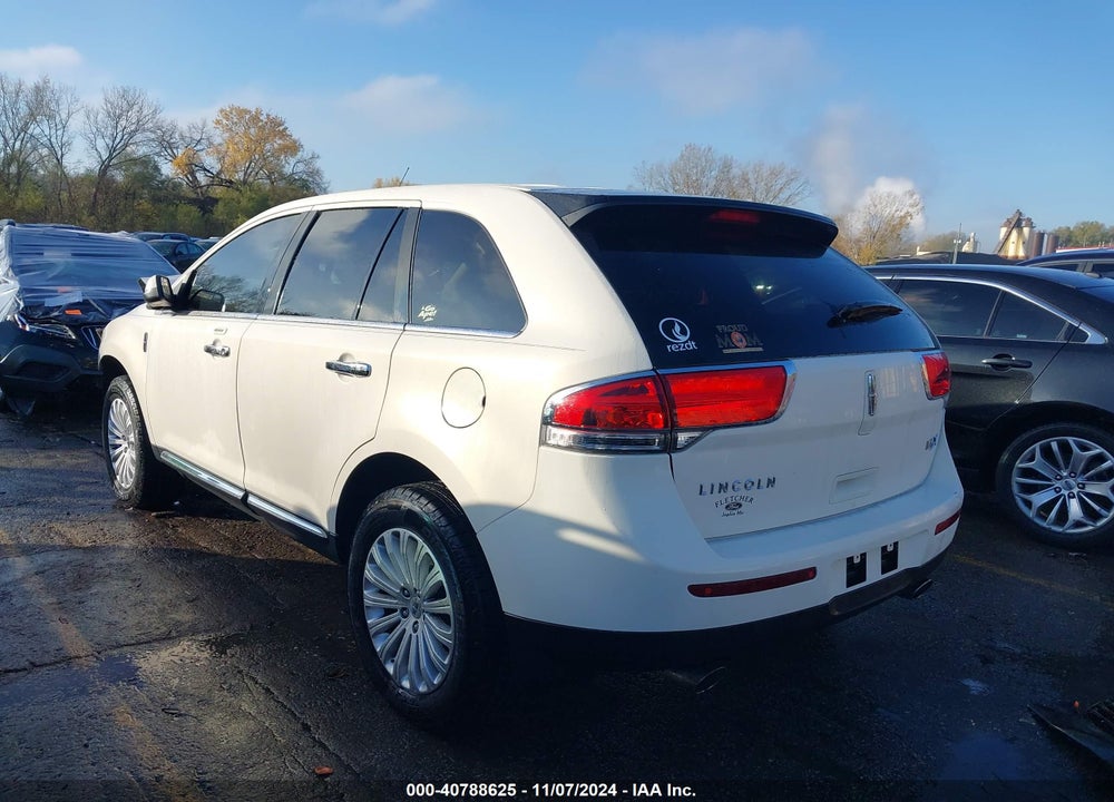2012 LINCOLN MKX VIN: 2LMDJ6JK1CBL03874