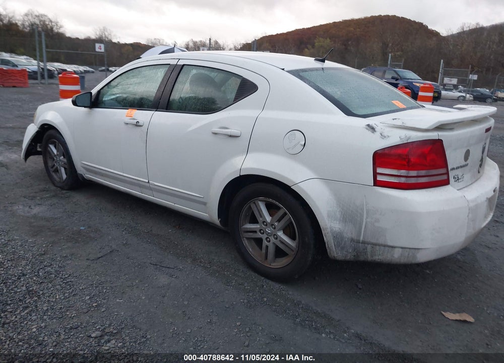2008 DODGE AVENGER SXT VIN: 1B3LC56K78N671448