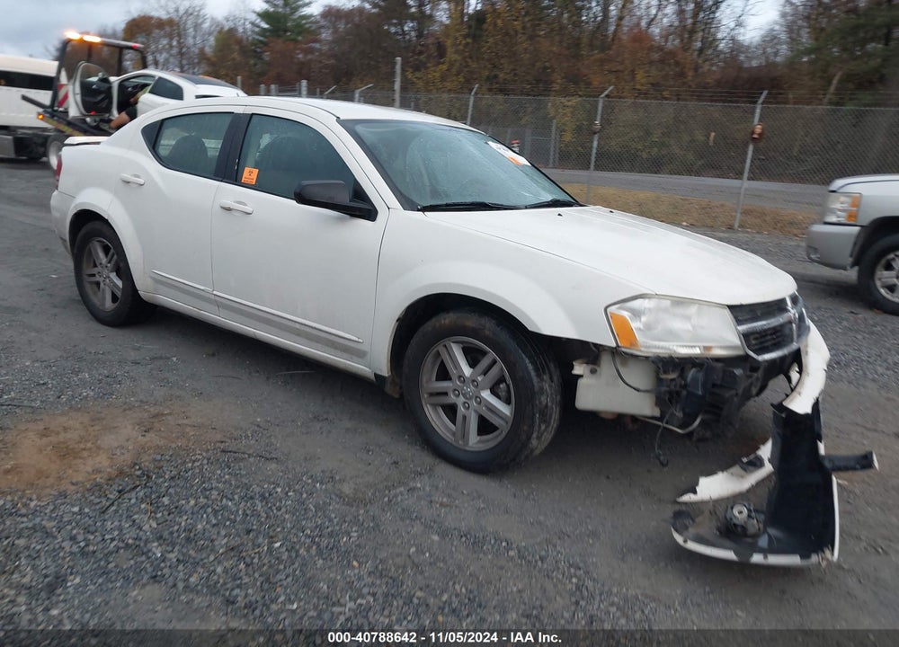2008 DODGE AVENGER SXT VIN: 1B3LC56K78N671448