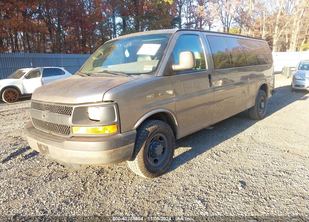 2012 CHEVROLET EXPRESS 3500 LS VIN: 1GAZGZFGXC1187167