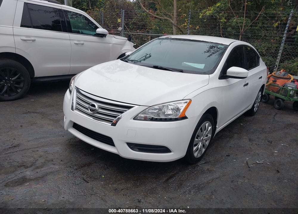 2015 NISSAN SENTRA SV VIN: 3N1AB7AP7FY379907