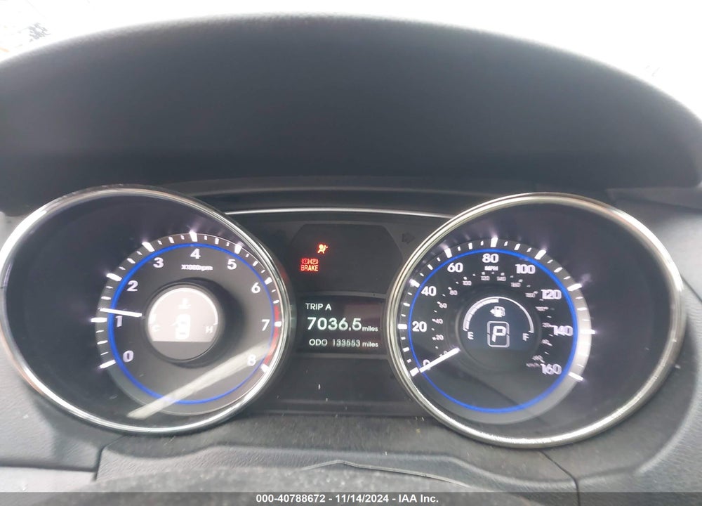 2011 HYUNDAI SONATA GLS VIN: 5NPEB4AC1BH110285