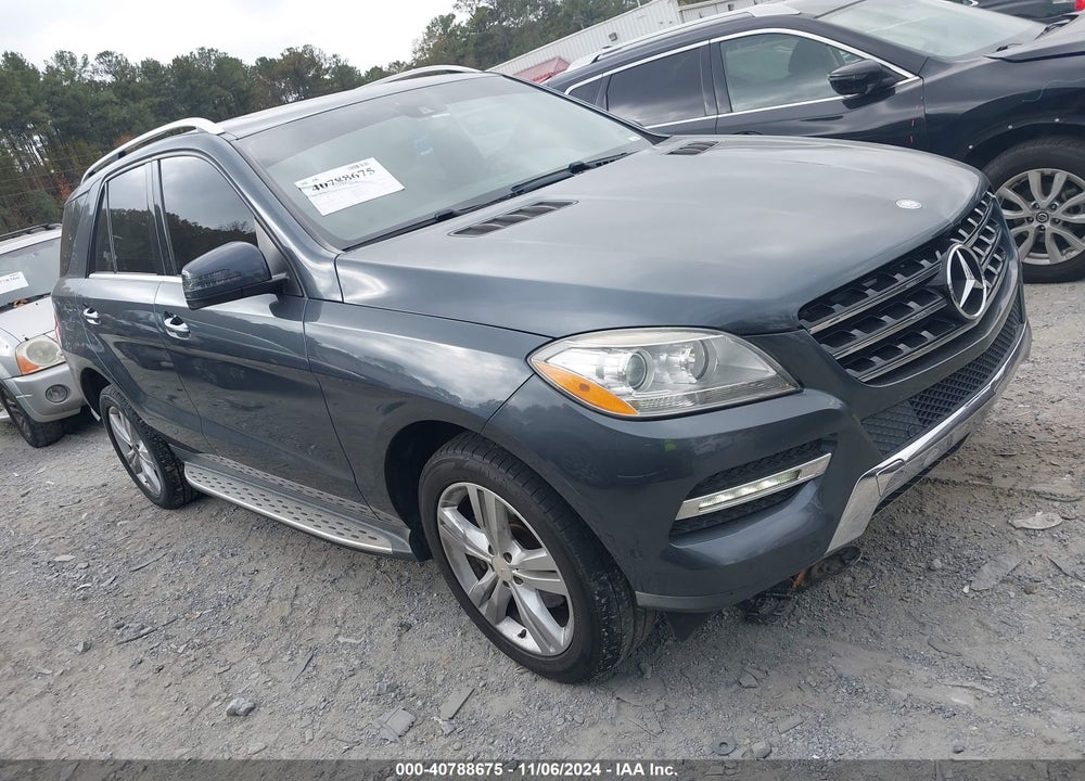 2013 MERCEDES-BENZ ML 350 4MATIC VIN: 4JGDA5HB4DA227401