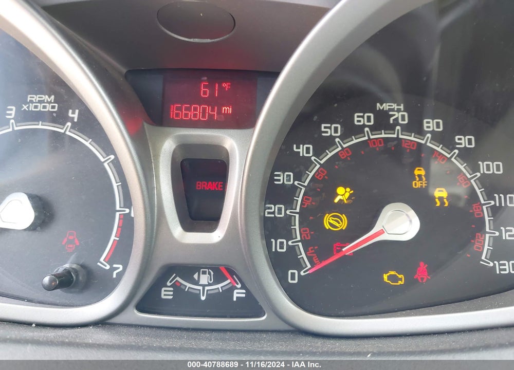 2012 FORD FIESTA SE VIN: 3FADP4EJ5CM186034
