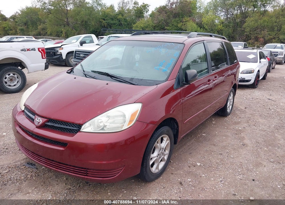 2004 TOYOTA SIENNA LE VIN: 5TDBA23C14S001457