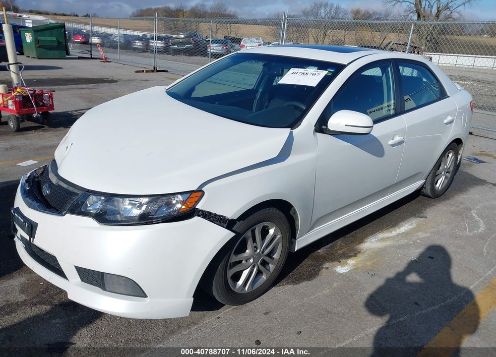 2012 KIA FORTE EX VIN: KNAFU4A22C5583990