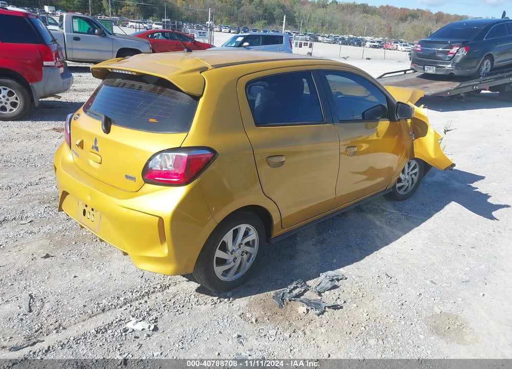 2021 MITSUBISHI MIRAGE CARBONITE EDITION/ES/LE VIN: ML32AUHJ4MH002273