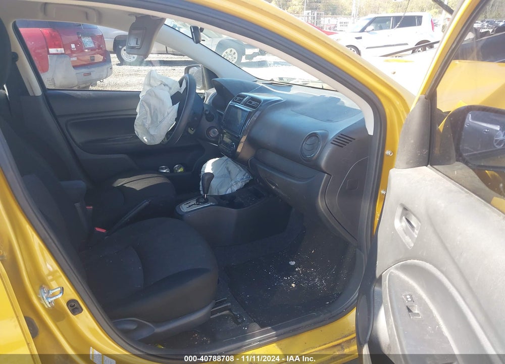 2021 MITSUBISHI MIRAGE CARBONITE EDITION/ES/LE VIN: ML32AUHJ4MH002273
