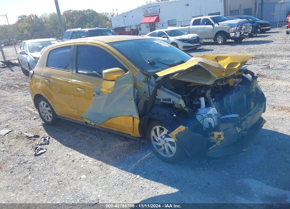 2021 MITSUBISHI MIRAGE CARBONITE EDITION/ES/LE VIN: ML32AUHJ4MH002273