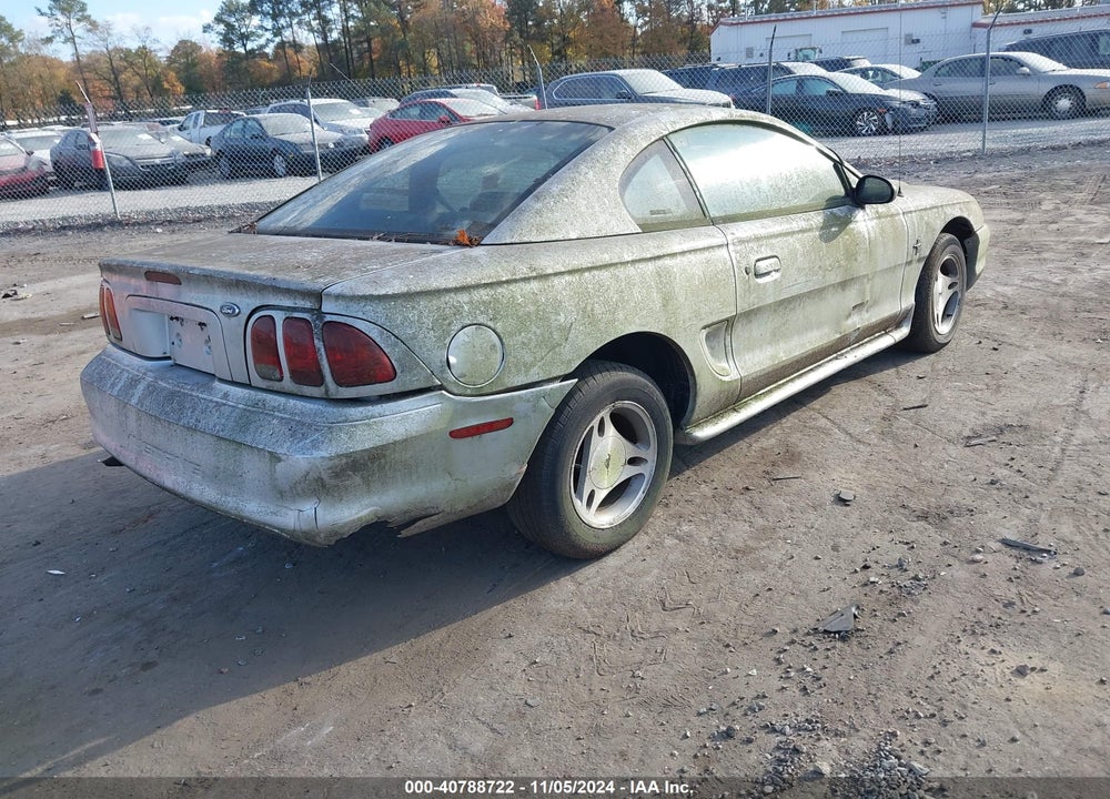 1998 FORD MUSTANG VIN: 1FAFP4044WF148874