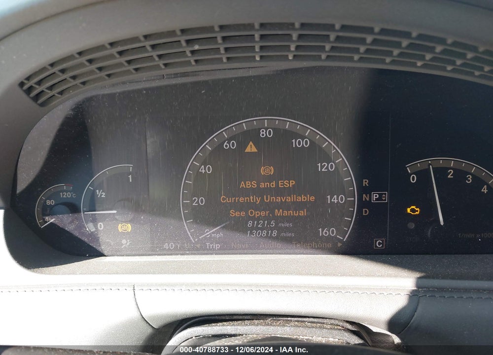 2008 MERCEDES-BENZ CL 550 VIN: WDDEJ71X88A016238