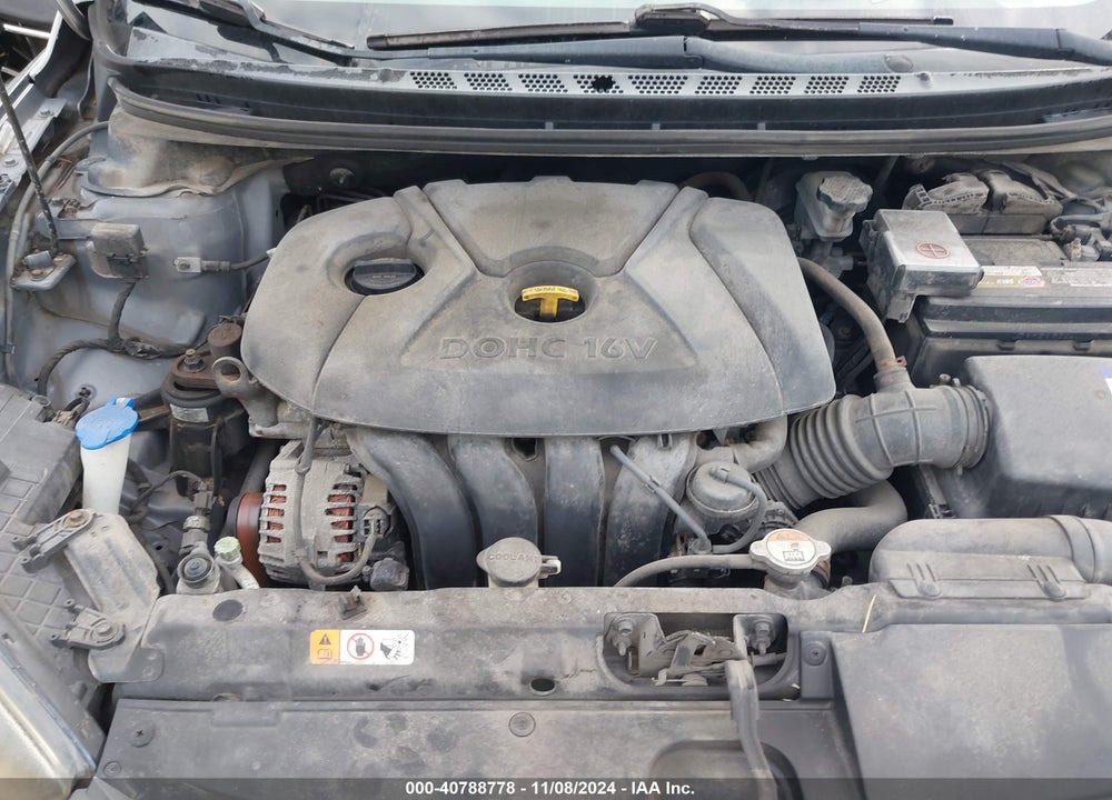 2012 HYUNDAI ELANTRA GLS (ULSAN PLANT) VIN: KMHDH4AE6CU300209