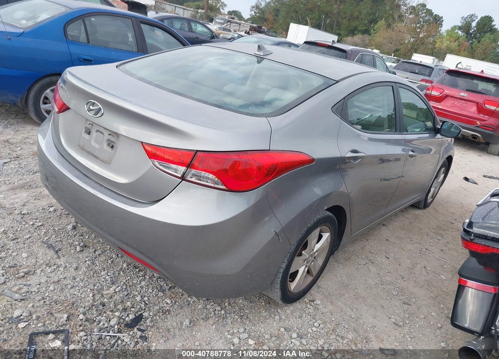 2012 HYUNDAI ELANTRA GLS (ULSAN PLANT) VIN: KMHDH4AE6CU300209