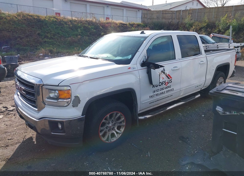2014 GMC SIERRA 1500 SLE VIN: 3GTU2UEC0EG371829