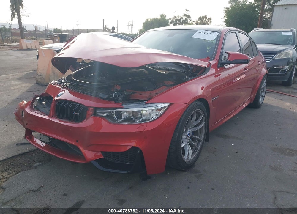 2015 BMW M3 VIN: WBS3C9C59FP805763