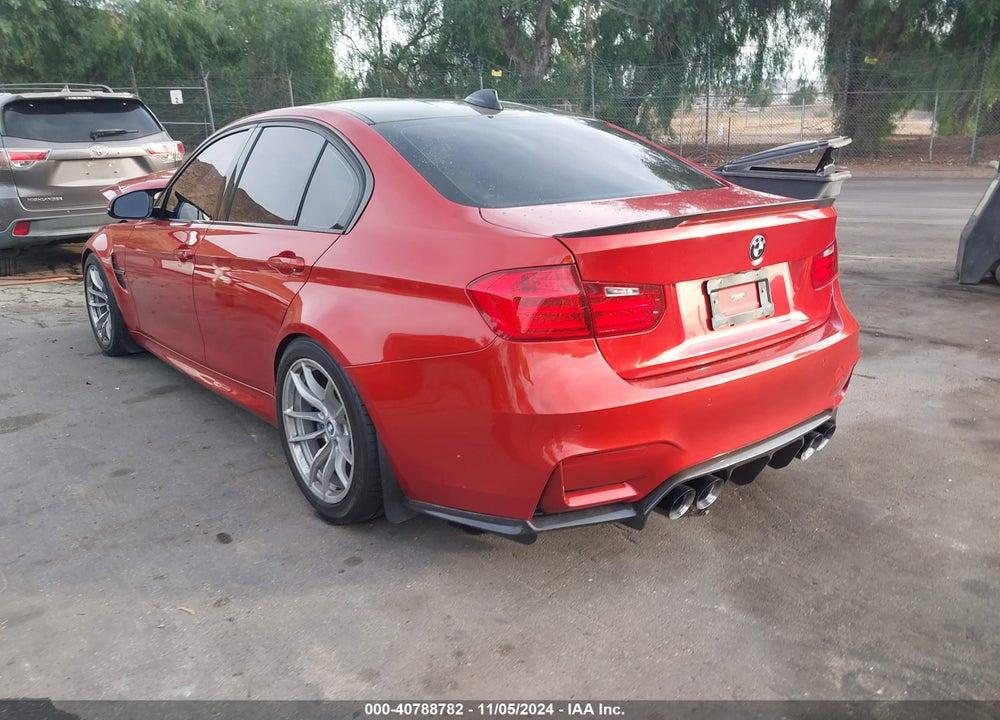 2015 BMW M3 VIN: WBS3C9C59FP805763