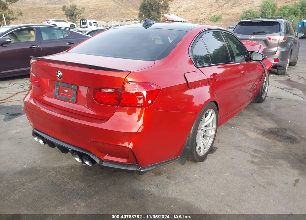2015 BMW M3 VIN: WBS3C9C59FP805763