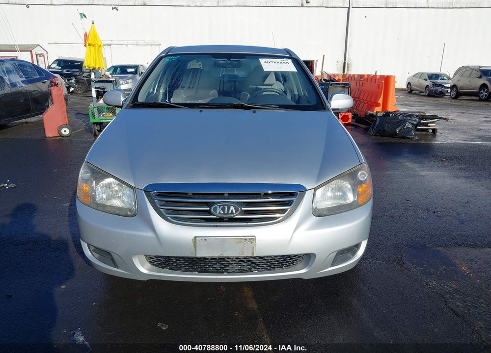 2009 KIA SPECTRA LX VIN: KNAFE222395649097