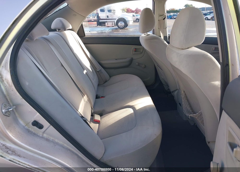 2009 KIA SPECTRA LX VIN: KNAFE222395649097