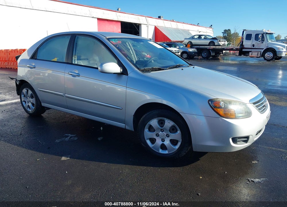 2009 KIA SPECTRA LX VIN: KNAFE222395649097
