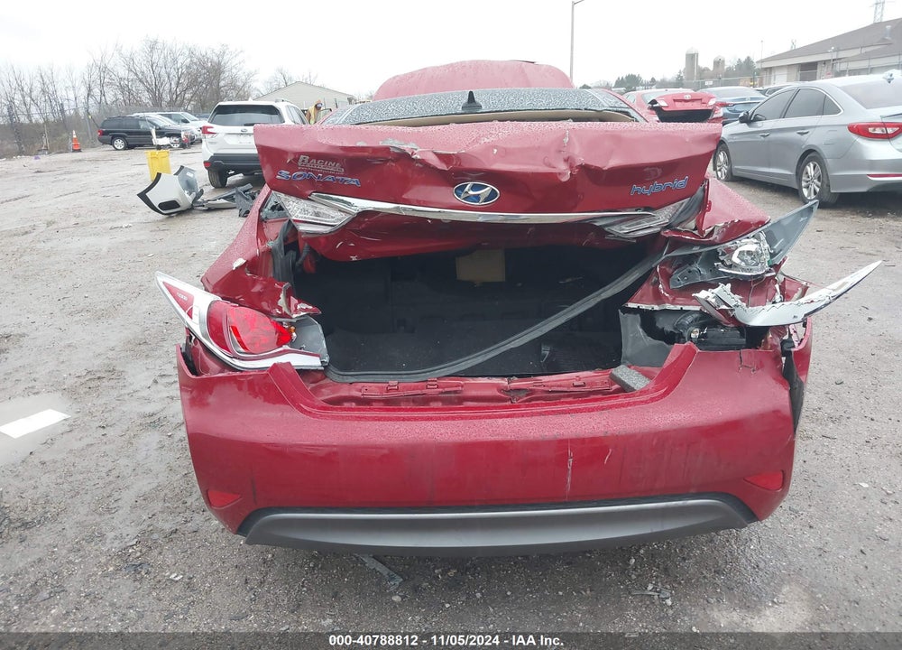 2015 HYUNDAI SONATA HYBRID LIMITED VIN: KMHEC4A43FA120444