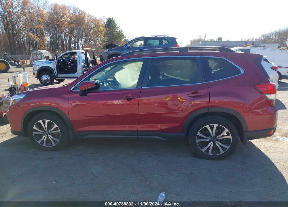 2019 SUBARU FORESTER LIMITED VIN: JF2SKASC7KH549071