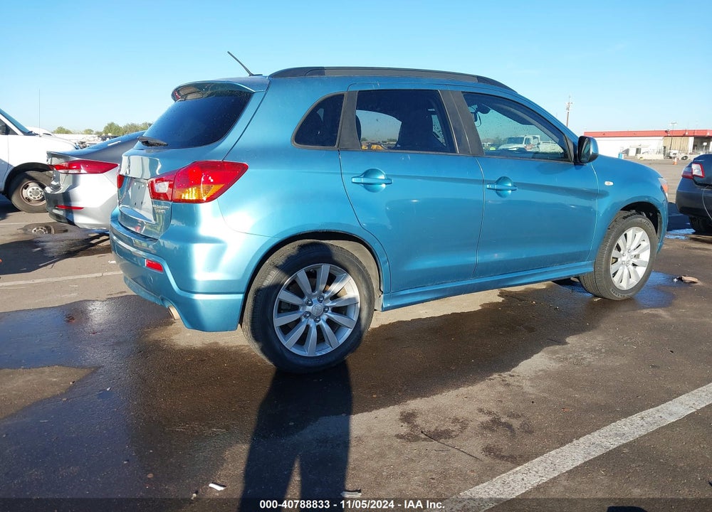 2011 MITSUBISHI OUTLANDER SPORT SE VIN: JA4AR4AU9BZ013759