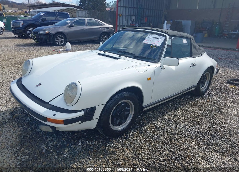 1983 PORS 911SC TARGA VIN: WP0ZZZ91ZDS151141