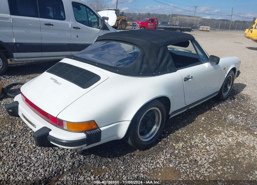 1983 PORS 911SC TARGA VIN: WP0ZZZ91ZDS151141