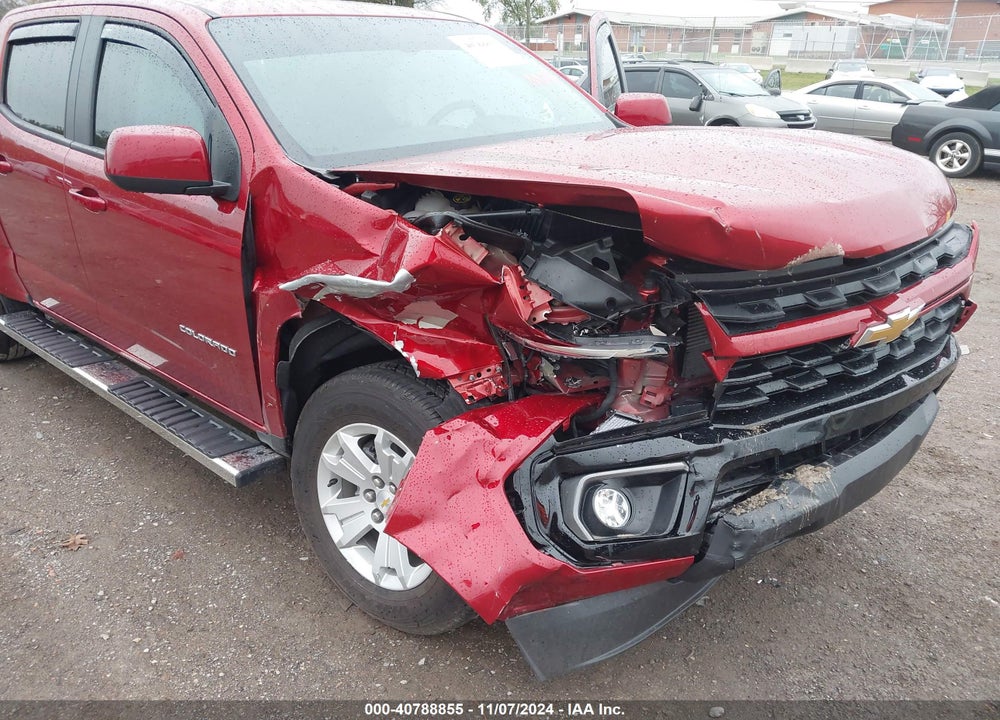 2022 CHEVROLET COLORADO 2WD SHORT BOX LT VIN: 1GCGSCEN0N1123121