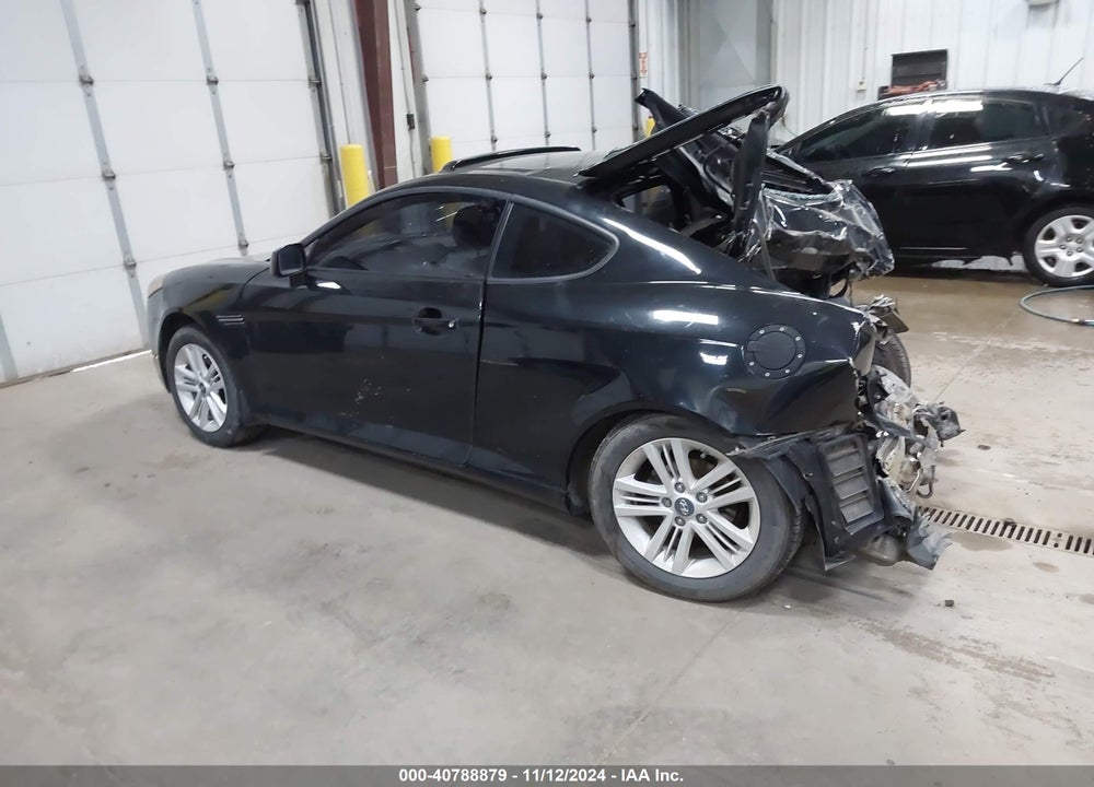 2008 HYUNDAI TIBURON GS VIN: KMHHM66D58U264917