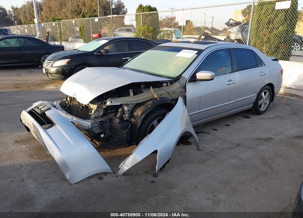 2005 HONDA ACCORD 2.4 EX VIN: 1HGCM56775A093850