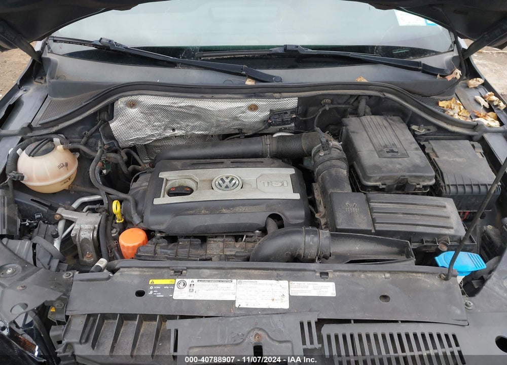2013 VOLKSWAGEN TIGUAN S VIN: WVGAV3AX0DW621109