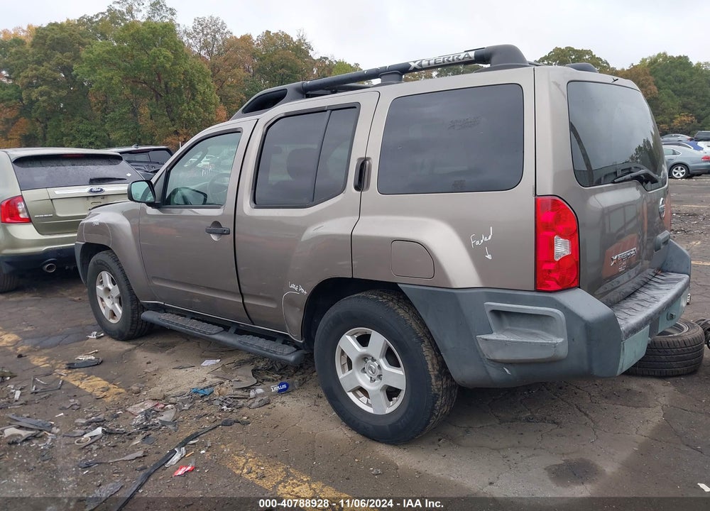 2006 NISSAN XTERRA S VIN: 5N1AN08U76C519871