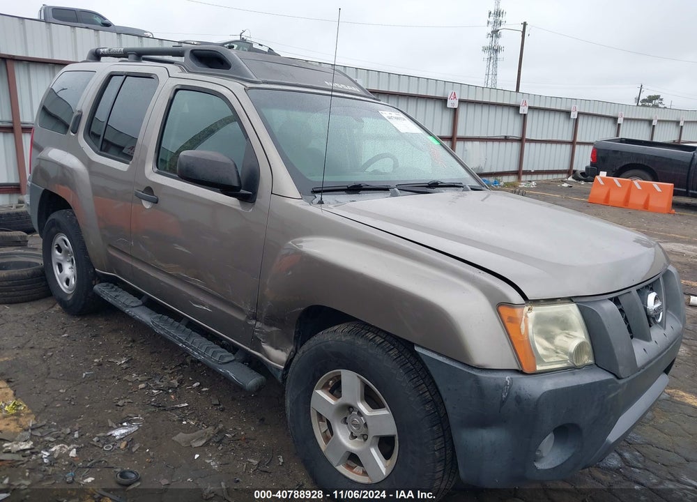 2006 NISSAN XTERRA S VIN: 5N1AN08U76C519871