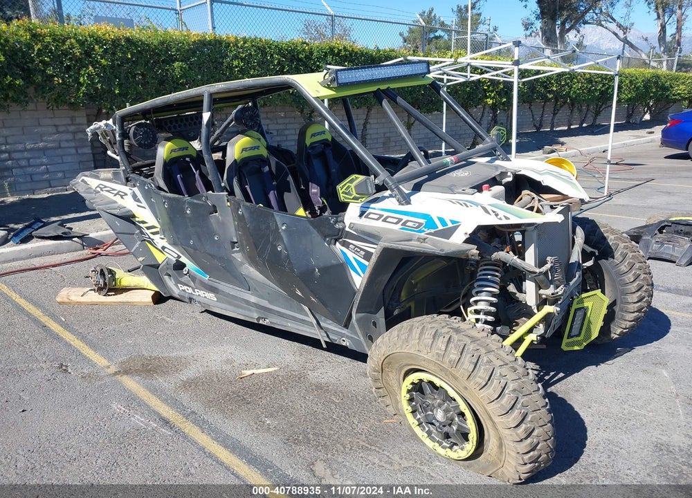 2017 POLARIS RZR XP 4 1000 EPS VIN: 3NSVFE993HF791218