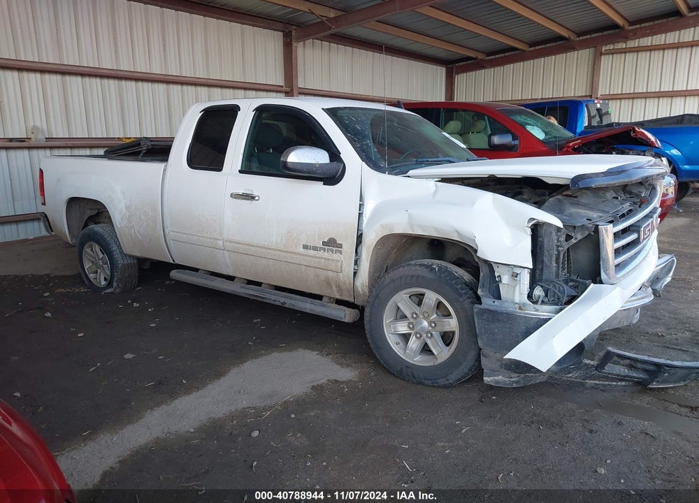 2013 GMC SIERRA 1500 SLE VIN: 1GTR1VE0XDZ341126