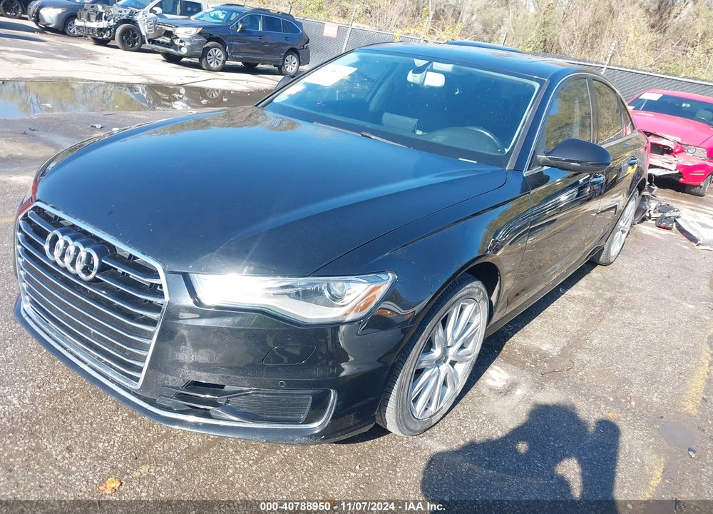 2016 AUDI A6 2.0T PREMIUM PLUS VIN: WAUGFAFC7GN061540