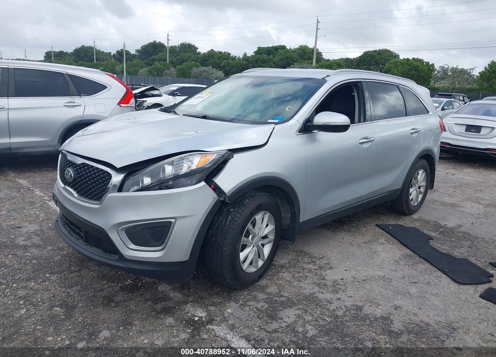 2017 KIA SORENTO 2.4L LX VIN: 5XYPG4A36HG257549