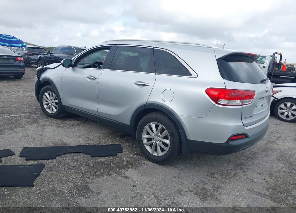 2017 KIA SORENTO 2.4L LX VIN: 5XYPG4A36HG257549