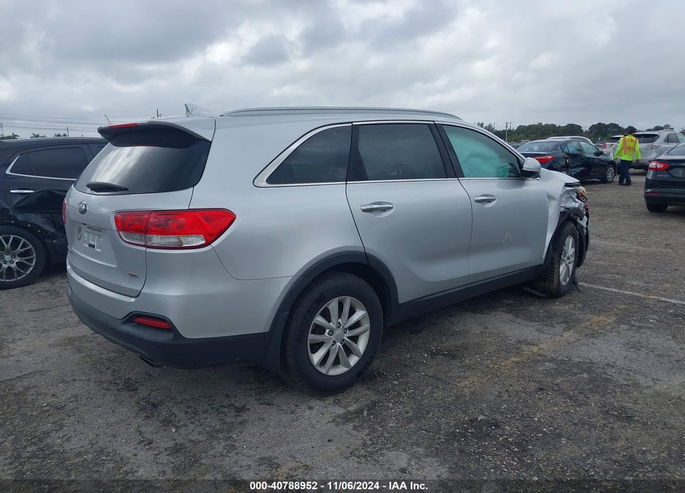2017 KIA SORENTO 2.4L LX VIN: 5XYPG4A36HG257549